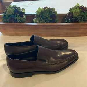 Bruno Magli Raging Loafer in dark brown leather men’s size 10 like new condition